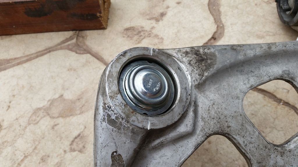Has anyone ever pressed out/in ball joints on Meyle control arms? BMW E46 Fanatics Forum